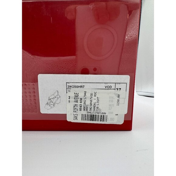 Valentino Garavani Cream Leather Rockstud Sandals 60 - Picture 15 of 15